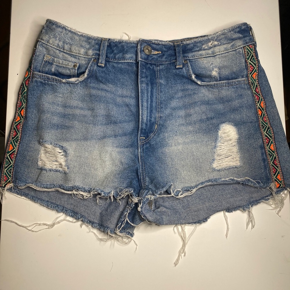 H & M Coachella Official Collection Denim Shorts